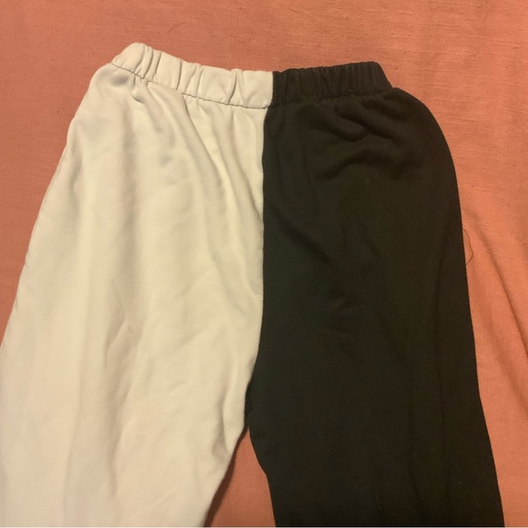 Adika Black/White Sweatpants - Picture 4 of 4